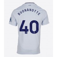 Camisa de Futebol Leicester City Facundo Buonanotte #40 Equipamento Alternativo 2024-25 Manga Curta